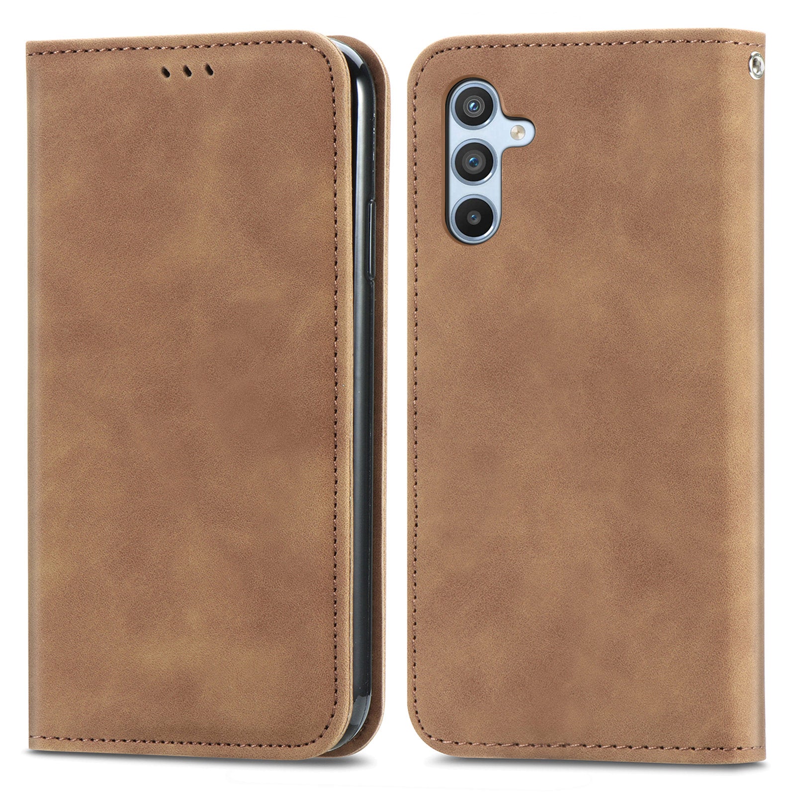 For Samsung Galaxy A05s 4G Case Skin Touch Feeling Magnetic Closing PU Leather Stand Phone Cover For Samsung Galaxy A05s 4G Case Skin Touch Feeling Magnetic Closing PU Leather Stand Phone Cover